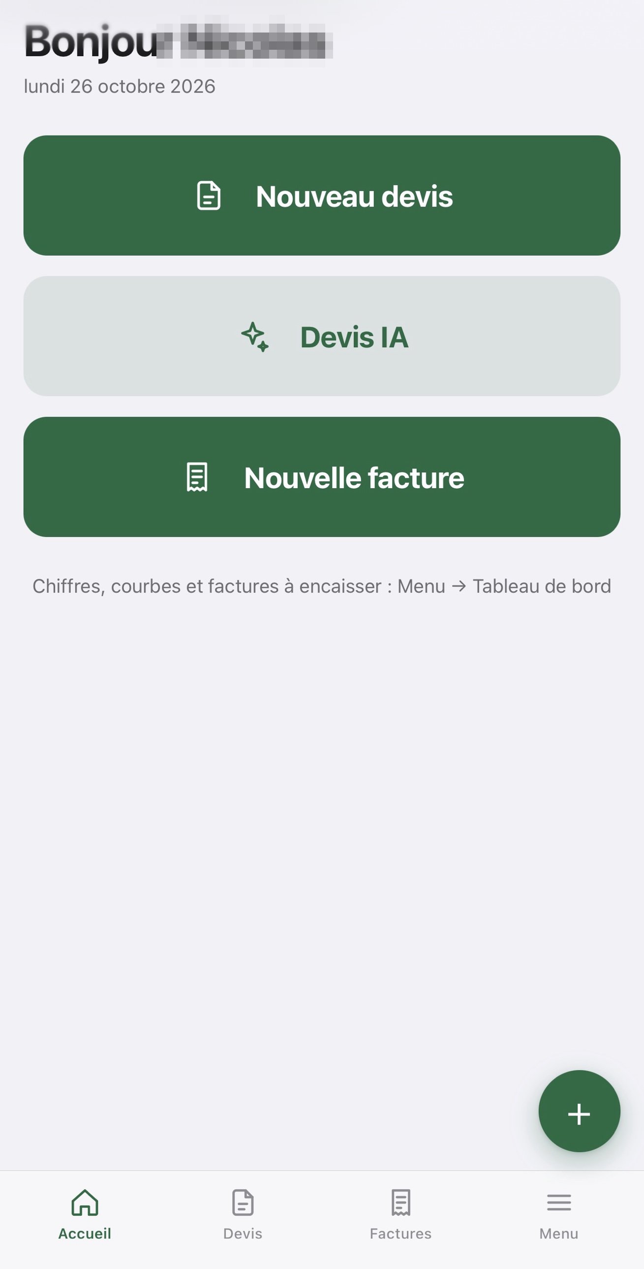 Application devis et factures avec Devis IA